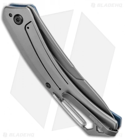 Kershaw Reverb XL Frame Lock Knife Carabiner CF/G-10 (3" Gray) 1225 5 Kershaw Reverb XL Frame Lock Knife Carabiner CF/G-10 (3" Gray) 1225 - Image 3