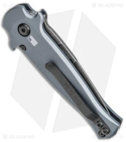 Kershaw Launch 12 Mini Stiletto Automatic Knife Gray/CF (2.5" Black Stonewash) 8 Kershaw Launch 12 Mini Stiletto Automatic Knife Gray/CF (2.5" Black Stonewash) -Kershaw Store Kershaw 12 Launch 12 Mini Stiletto Auto Gray CF Black SW BHQ 147367 jr side