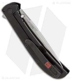 Kershaw Al Mar AM-4 Assisted Opening Knife Black G-10 (3.5" Satin) 2330 -Kershaw Store Kershaw AM 4 black G 10 satin BHQ 68817 er side