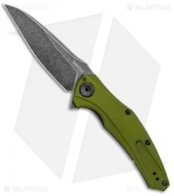 Kershaw Bareknuckle Sub-Frame Lock Knife OD Green (3.5" BlackWash) 7777OLBW