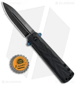 Kershaw Barstow Assisted Opening Knife Black GFN (3" BlackWash) 3960 -Kershaw Store Kershaw Barstow Black GFN Blackwash 3960 BHQ 52177 jr bottlecap 1