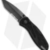 Kershaw Blur Tanto Assisted Opening Knife Black (3.375" BlackWash Serr)