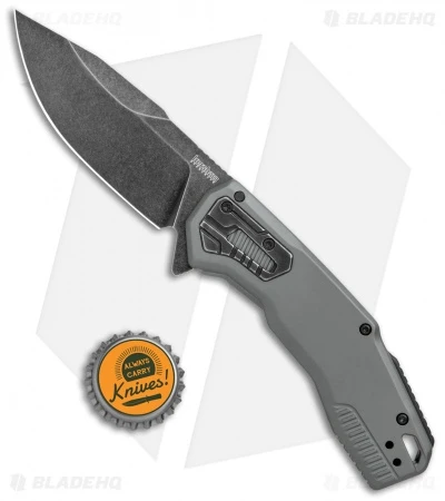 Kershaw Cannonball Assisted Opening Knife Gray PVD Steel (3.5" BlackWash) 6 Kershaw Cannonball Assisted Opening Knife Gray PVD Steel (3.5" BlackWash) - Image 4