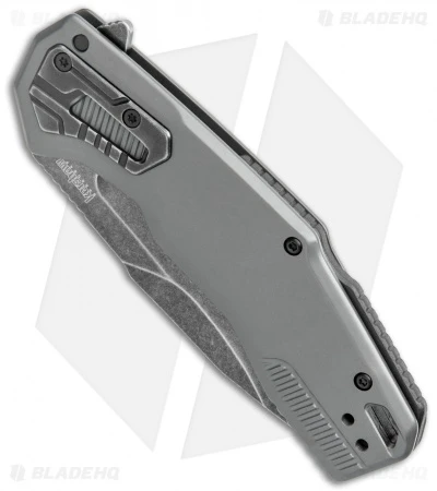 Kershaw Cannonball Assisted Opening Knife Gray PVD Steel (3.5" BlackWash) 4 Kershaw Cannonball Assisted Opening Knife Gray PVD Steel (3.5" BlackWash) - Image 2