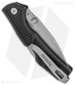 Kershaw Debris Lockback Folding Knife Black GFN (2.75" Stonewash) 2034 -Kershaw Store Kershaw Debris LB Folding Black FRN SW 2034 BHQ 142894 jr side