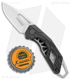 Kershaw Diode Liner Lock Knife Black FRN (1.6" Bead Blast) 1230 -Kershaw Store Kershaw Diode LL black FRN BB 1230 BHQ 106039 jr bottlecap