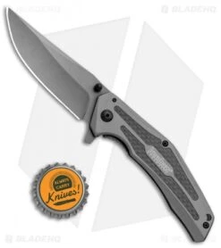 Kershaw Duojet A/O Frame Lock Knife Gray SS/Carbon Fiber (3.25" Gray) 8300 9 Kershaw Duojet A/O Frame Lock Knife Gray SS/Carbon Fiber (3.25" Gray) 8300 -Kershaw Store Kershaw Duojet AO FL Gray SS CF Gray 8300 BHQ 80590 jr bottlecap
