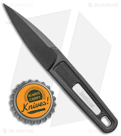 Kershaw Electron Dagger Fixed Blade Knife Black GFN (2.4" Black GFN) 1396 5 Kershaw Electron Dagger Fixed Blade Knife Black GFN (2.4" Black GFN) 1396 - Image 3