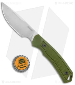 Kershaw Deschutes Skinner Fixed Blade Knife Green (3.9" Stonewash) 1883 9 Kershaw Deschutes Skinner Fixed Blade Knife Green (3.9" Stonewash) 1883 -Kershaw Store Kershaw Fixed Blade Green SW 1883 jr bottlecap