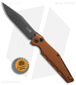 Kershaw Galyean Launch 7 Automatic Knife Earth Brown (3.75" Black) 7900EB -Kershaw Store Kershaw Galyean Launch 7 Earth Brown black BHQ 75928 er bottlecap