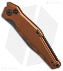 Kershaw Galyean Launch 7 Automatic Knife Earth Brown (3.75" Black) 7900EB -Kershaw Store Kershaw Galyean Launch 7 Earth Brown black BHQ 75928 er spine