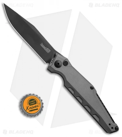 Kershaw Galyean Launch 7 Automatic Knife Gray (3.75" Black) 7900GRYBLK 6 Kershaw Galyean Launch 7 Automatic Knife Gray (3.75" Black) 7900GRYBLK - Image 4