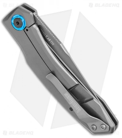 Kershaw Highball Frame Lock Knife Stainless Steel (2.8" Satin D2) 7010 5 Kershaw Highball Frame Lock Knife Stainless Steel (2.8" Satin D2) 7010 - Image 3