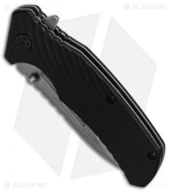 Kershaw Huddle Assisted Opening Knife Black GFN (3.25" Stonewash ) 1326 -Kershaw Store Kershaw Huddle Black GFN SW BHQ 83237 er spine