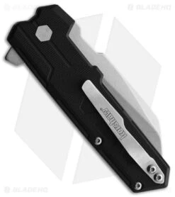 Kershaw Incisive Assisted Liner Lock Knife Black GFN (3" Stonewash) -Kershaw Store Kershaw Incisive Black SW BHQ 137193 jr side