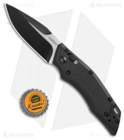 Kershaw Induction Folding Knife Black GFN (3.125" Two-Tone) 1905 -Kershaw Store Kershaw Induction Black GFN TT 1905 BHQ 34432 jr bottlecap 1