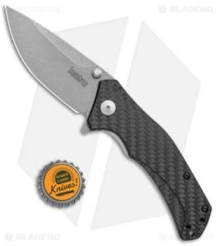 Kershaw Knockout Assisted Opening Knife Carbon Fiber (3.25" SW M390) 1870CFM390 10 Kershaw Knockout Assisted Opening Knife Carbon Fiber (3.25" SW M390) 1870CFM390 -Kershaw Store Kershaw Knockout Assisted Opening CF SW 1870CFM390 BHQ 109087 jr bottlecap