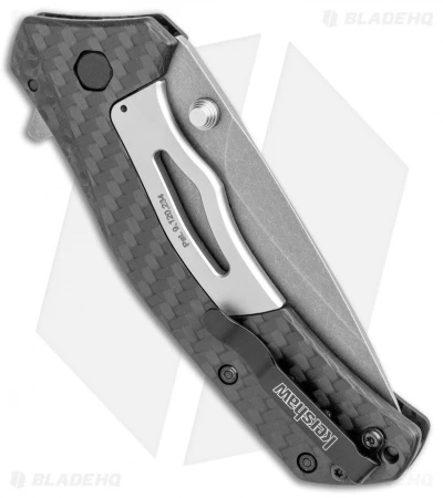 Kershaw Knockout Assisted Opening Knife Carbon Fiber (3.25" SW M390) 1870CFM390 5 Kershaw Knockout Assisted Opening Knife Carbon Fiber (3.25" SW M390) 1870CFM390 - Image 3