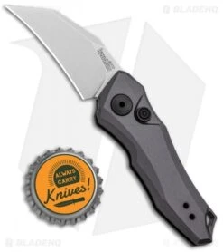 Kershaw Launch 10 Automatic Knife Gray (1.9" Stonewash) 7350 -Kershaw Store Kershaw Launch 10 Auto Gray SW 7350 BHQ 94065 jr bottlecap