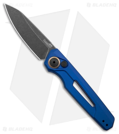 Kershaw Launch 11 Automatic Knife Blue Aluminum (2.75" Blackwash) 7550BLU 3 Kershaw Launch 11 Automatic Knife Blue Aluminum (2.75" Blackwash) 7550BLU