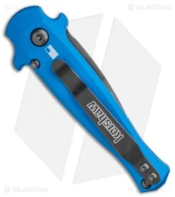 Kershaw Launch 12 CA Legal Mini Stiletto Automatic Knife Blue (1.9" Black) 8 Kershaw Launch 12 CA Legal Mini Stiletto Automatic Knife Blue (1.9" Black) -Kershaw Store Kershaw Launch 12 Mini Stiletto Automatic Knife Blue 2.5 Black 7130BLUBLK BHQ 117930 LS Side