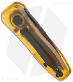 Kershaw BHQ Exclusive Launch 4 Automatic Knife Ultem (1.9" Black MagnaCut) -Kershaw Store Kershaw Launch 4 Auto ULtem Black MagnaCut Exclusive BHQ 175285 jr side 1