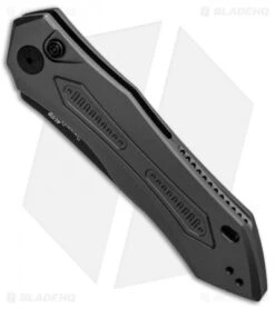 Kershaw Store -Kershaw Store Kershaw Launch 6 Auto Gray Aluminum Black KER7800GRYBLK BHQ 91252 jr spine