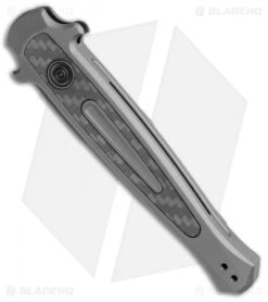 Kershaw Store -Kershaw Store Kershaw Launch 8 Stiletto Auto Gray CF Black BHQ 111461 jr spine