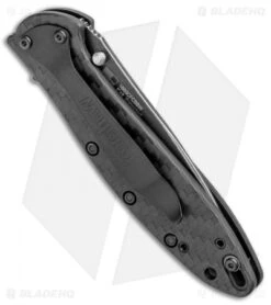 Kershaw Leek Assisted Opening Knife Carbon Fiber (3" Composite) -Kershaw Store Kershaw Leek Assisted Opening CF Composite 1660CFCBBW BHQ 99655 jr side