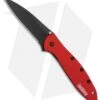 Kershaw Leek Assisted Opening Knife Red (3" Black) 1660RDBLK -Kershaw Store Kershaw Leek Red black BHQ 77344 er