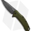 Kershaw Link Drop Point Knife OD Green Aluminum (3.25" BlackWash) -Kershaw Store Kershaw Link DP OD Green Aluminum BlackWash 1776OLBW BHQ 92312 jr