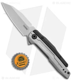 Kershaw Lithium Reverse Tanto Spring Assisted Knife Black GFN (3.25" BB) 2049 -Kershaw Store Kershaw Lithium Reverse Tanto SA Black GFN BB BHQ 139781 jr bottlecap