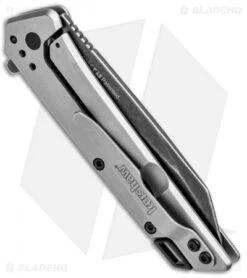 Kershaw Misdirect SpeedSafe Assisted Opening Knife Gray (2.9" BlackWash) 1365 -Kershaw Store Kershaw Misdirect SpeedSafe Assisted Opening Gray BlackWash 1365 BHQ 94083 jr side