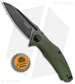 Kershaw Natrix A/O Knife Olive Green G-10 (3.25" BlackWash) 7007OLBW -Kershaw Store Kershaw Natrix A O Olive Green Blackwash 7007OLBW BHQ 82643 jr bottlecap
