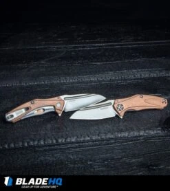 Kershaw Mini Natrix Sub-Frame Lock Knife Copper (2.75" Stonewash) 7006CU -Kershaw Store Kershaw Natrix Sub Frame Lock Knife Copper Stonewash 7006CU BHQ80567 kp black wood web