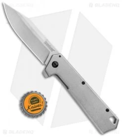 Kershaw Passage Assisted Opening Knife Stainless Steel (3.5" Stonewash) 9 Kershaw Passage Assisted Opening Knife Stainless Steel (3.5" Stonewash) -Kershaw Store Kershaw Passage KS1361X BHQ 104004 jr bottlecap