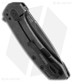 Kershaw Radar Frame Lock Knife Black Steel (2.9" Black SW) 5560 -Kershaw Store Kershaw Radar Knife BW BW BHQ 178513 jr side