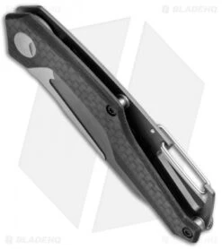 Kershaw Reverb Frame Lock Knife Carabiner Carbon Fiber/G-10 (2.5" Two-Tone) 1220 -Kershaw Store Kershaw Reverb Carabiner CF G 10 TT 1220 BHQ 52167 jr spine