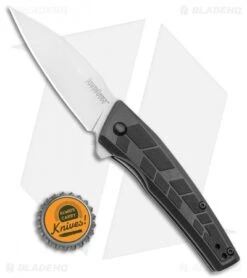 Kershaw Rhetoric Assisted Opening Knife Black GFN (3" Bead Blast) -Kershaw Store Kershaw Rhetoric A O 1342X BHQ 112279 LS Bottlecap