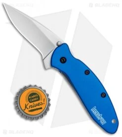 Kershaw Scallion Assisted Opening Knife Navy Blue (2.25" Bead Blast) 1620NB -Kershaw Store Kershaw Scallion Assisted Opening Navy Blue BB 1620NB BHQ 14803 jr bottlecap