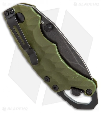 Kershaw Shuffle II Tanto Liner Lock Knife OD Green (2.25" BlackWash) 8750TOLBW 5 Kershaw Shuffle II Tanto Liner Lock Knife OD Green (2.25" BlackWash) 8750TOLBW - Image 3
