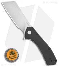 Kershaw Static Cleaver Liner Lock Knife Black G-10 (2.8" SW D2) 10 Kershaw Static Cleaver Liner Lock Knife Black G-10 (2.8" SW D2) -Kershaw Store Kershaw Static Cleaver Liner Lock Knife Black G 10 2 BHQ 113581 LS Bottlecappng