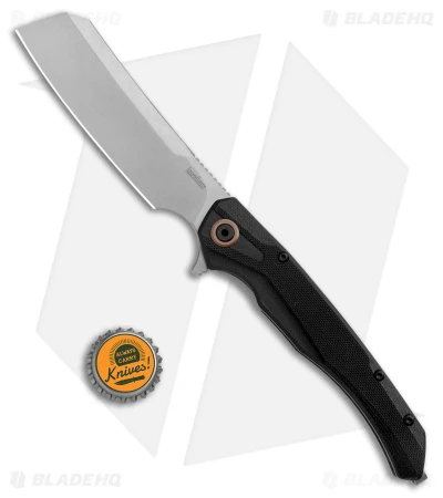Kershaw Strata Cleaver Frame Lock Knife Black G-10 (4" Stonewash) 2078 6 Kershaw Strata Cleaver Frame Lock Knife Black G-10 (4" Stonewash) 2078 - Image 4