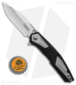 Kershaw Tremolo Spring Assisted Opening Knife Black GFN (3.1" Stonewash) -Kershaw Store Kershaw Tremolo Spring Assisted Opening Knife Black GFN 3in Stonewash BHQ 120523 td size