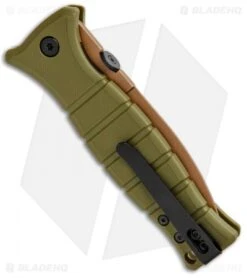 Kershaw XCOM Liner Lock Knife Desert Warrior GFN (3.6" Copper) Exclusive -Kershaw Store Kershaw XCOM LL Desert Warrior GFN Copper Exclusive 3425DW BHQ 103239 jr side