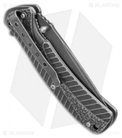 Kershaw Starter Assisted Opening Flipper Knife (3.4" BlackWash) 1301BW -Kershaw Store kershaw 1301bw side