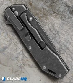 Kershaw 1304BW Assisted Opening Frame Lock Knife (3.25 Black SW) 7 Kershaw 1304BW Assisted Opening Frame Lock Knife (3.25 Black SW) -Kershaw Store kershaw 1304BW black sw KS1304BW BHQ 37638 er side