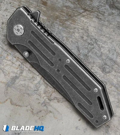 Kershaw 1304BW Assisted Opening Frame Lock Knife (3.25 Black SW) 4 Kershaw 1304BW Assisted Opening Frame Lock Knife (3.25 Black SW) - Image 2