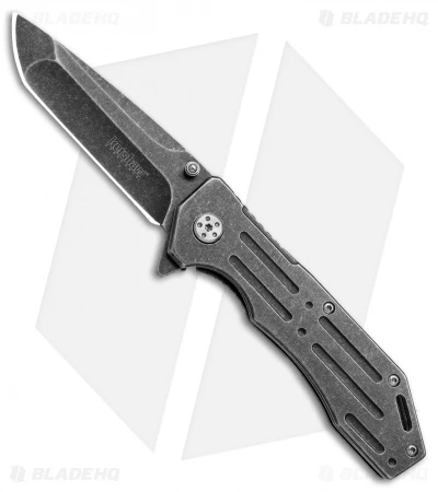 Kershaw 1304BW Assisted Opening Frame Lock Knife (3.25 Black SW) 3 Kershaw 1304BW Assisted Opening Frame Lock Knife (3.25 Black SW)