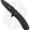 Kershaw Cryo II Assisted Opening Knife (3.25" Black) 1556BLK -Kershaw Store kershaw 1556blk cyro 2 Black BHQ 15819 jr